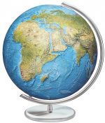 Columbus 214083 Globus 40cm Leuchtglobus Duorama Doppelbildkartographie DUO physisch/politisch Weltkugel Globe Earth World