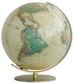 Columbus 224071 Royal Leuchtglobus Messing  Durchmesser 40 cm Globus Antik Weltkugel Erde Globe Earth