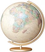Columbus 224072 Globus 40cm Leuchtglobus Antik GOLD Royal politisch Weltkugel Globe Earth World