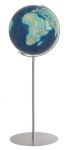 Standglobus 244086 Columbus Azzurro- Durchmesser 40 cm Leuchtglobus Globus Doppelbildkartografie politisch/physisch Weltkugel Erde Earth Globe 1.