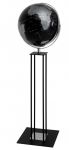 Globus Standglobus WORLDTROPHY Relief-Globus matt black night Designglobus 42,5 cm Durchmesser Emform SE-0916